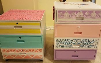 Repurposed Heavy Metal Drawers