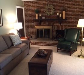what to hang over fireplace