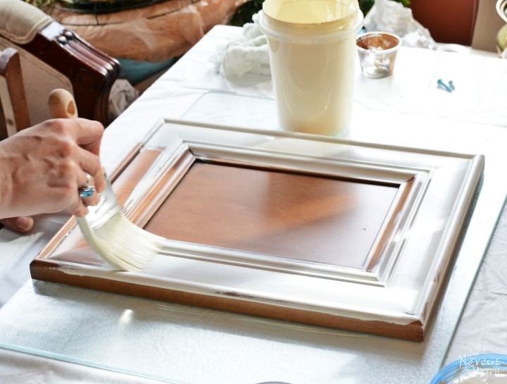 carousel jewelry organizer, chalk paint, crafts, decoupage, how to, organizing, repurposing upcycling