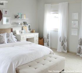 White Haute Trend: Stenciled Walls and Furniture