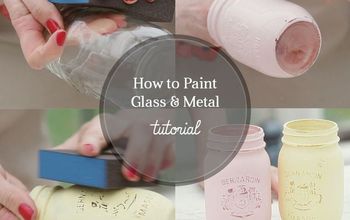  Como pintar vidro e metal