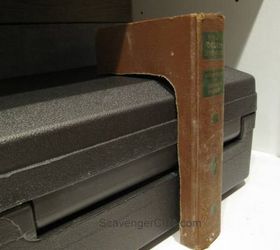 repurposed books and a secret hiding place shhhh, diy, how to, repurposing upcycling, storage ideas