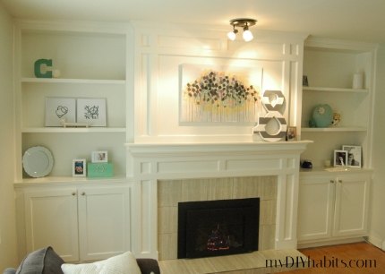 12 simple tricks to amp up the light for your dark fireplace, Lay drywall for a brighter fresher look