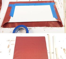 diy silk lined picture frame, crafts, how to, wall decor