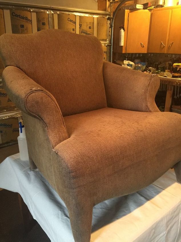 Painted Upholstered Chair | Hometalk