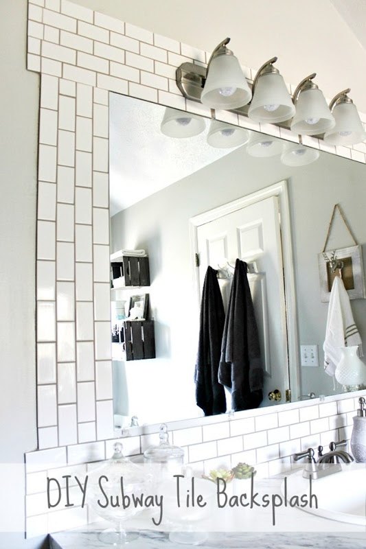 Diy Subway Tile Backsplash Hometalk Diy Subway Tile Backsplash