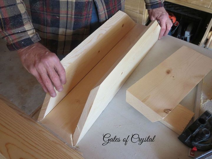 faux rustic wood and beams, home decor, home maintenance repairs