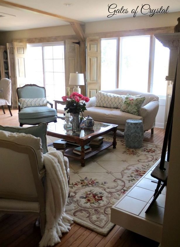 faux rustic wood and beams, home decor, home maintenance repairs