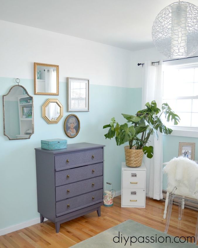 s 11 updates to let your husband know you want before mother s day, home improvement, home maintenance repairs, seasonal holiday decor, A refreshing coat of paint for the bedroom