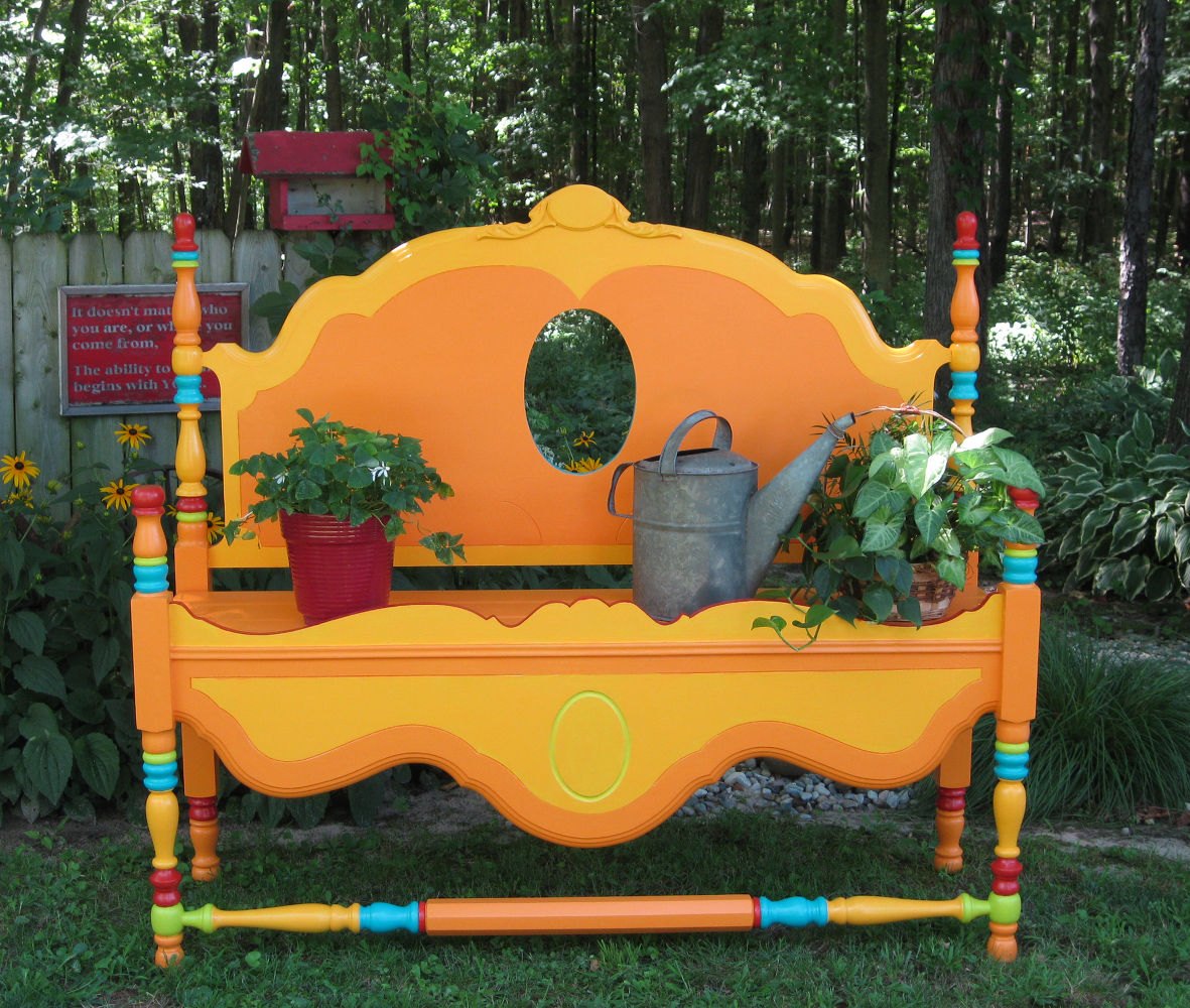 15 Whimsical Ways to Use Old Furniture in Your Flower Bed ... 15 Whimsical Ways to Use Old Furniture in Your Flower Bed ... on Whimsical Backyard Ideas id=43504