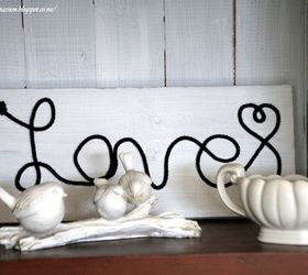 a diy love mini pallet sign , crafts, pallet