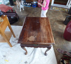 another trash to treasure, chalk paint, painted furniture