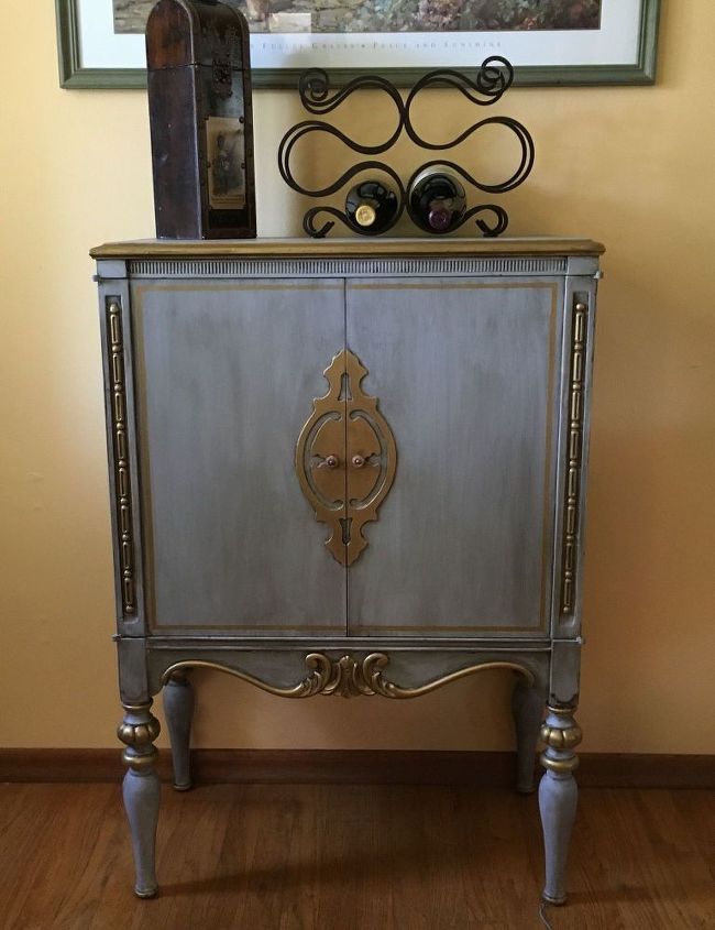 Brunswick 1926 Radio Cabinet Turned Old World Wine Cabinet Hometalk