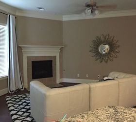 updated corner fireplace and furniture layout is driving me crazy