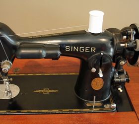 restoring a vintage sewing machine, home decor, The machine all cleaned up
