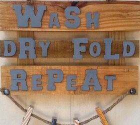 wooden laundry sign , crafts, diy, laundry rooms