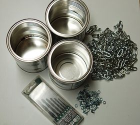 recycled can plant holder, container gardening, crafts, gardening, repurposing upcycling
