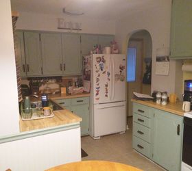 kitchen remodel with gray cabinets, home improvement, kitchen cabinets, kitchen design, painting