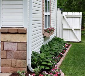 s 11 quick tricks to whip your home exterior into shape, curb appeal, home decor, Fill in dead space with a small garden