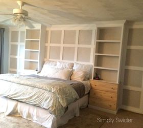 diy master bedroom built ins