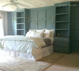 DIY Master Bedroom Built-ins Hometalk