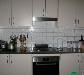 updating my kitchen tiles for fifteen dollars, diy, how to, kitchen backsplash, kitchen design, tiling, Finished