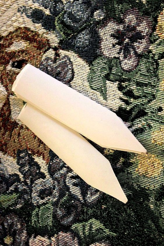 s 12 adorable plant markers from your junk drawer, gardening, repurposing upcycling, Search for those broken blind slats you saved