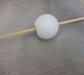gazing ball stakes, Skewer and ball
