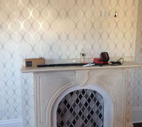 living room fireplace renovation, diy, fireplaces mantels, home improvement, living room ideas, wall decor