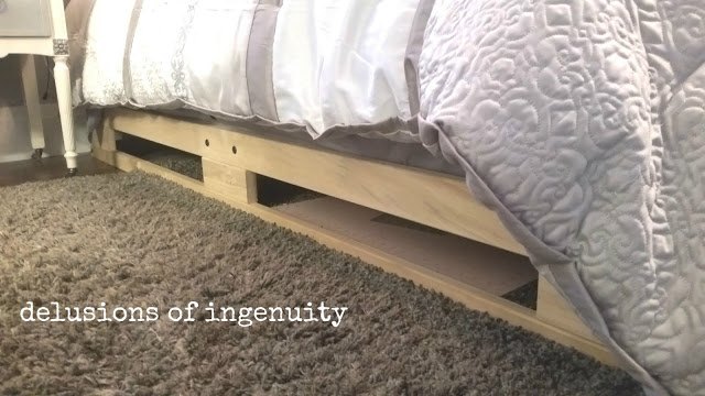 tailoring a bed skirt, bedroom ideas, diy, home decor, how to, reupholster