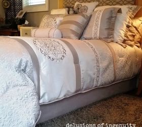 tailoring a bed skirt, bedroom ideas, diy, home decor, how to, reupholster