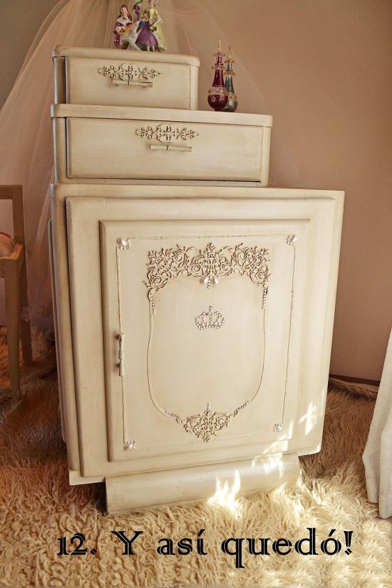 make it white , crafts, home decor, painted furniture, shabby chic