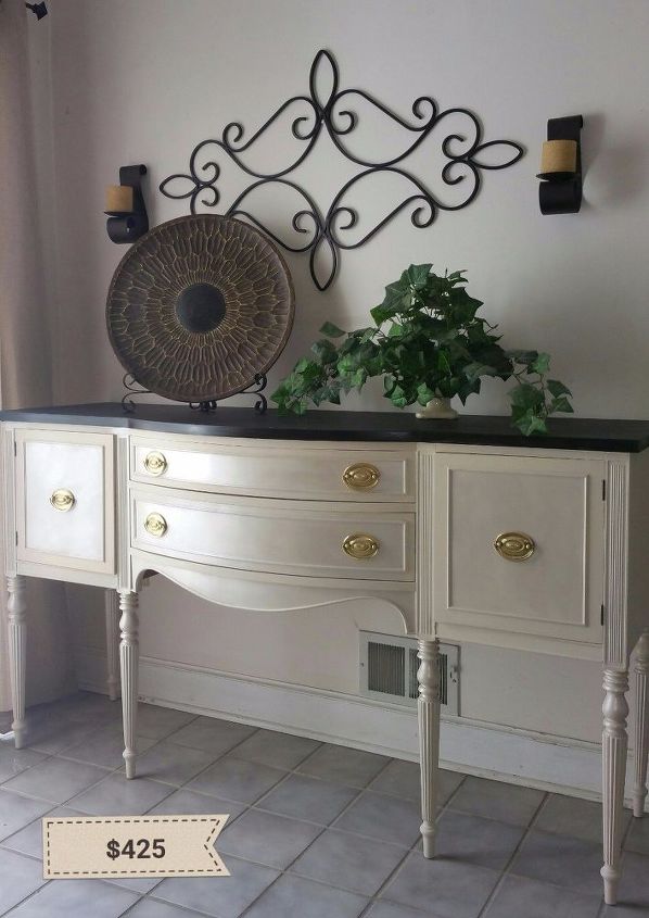 upcycled duncan phyfe buffet