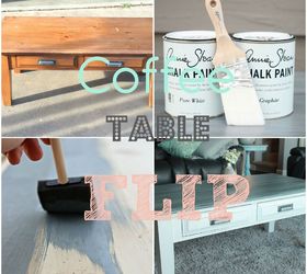 coffee table flip with annie sloan chalk paint and minwax stain, chalk paint, painted furniture