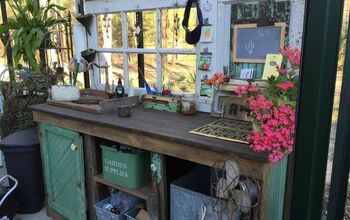 Potting Bench and Greenhouse Project
