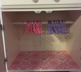 18 inch doll wardrobe armoire