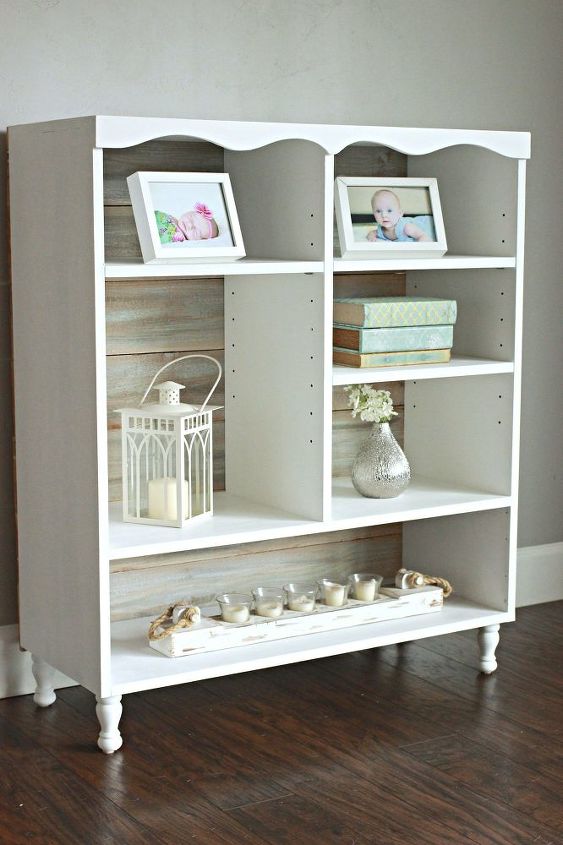 diy cedar planked bookcase, chalk paint, diy, painted furniture, woodworking projects