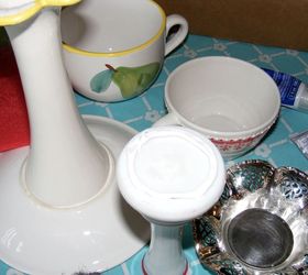 teacup bird feeder gifts , animals, crafts, gardening, outdoor living, pets animals, repurposing upcycling