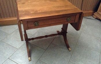 How can I modernize this little drop leaf table?