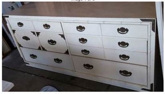 q best way to update this 1979 thompson 6 drawer dresser , painted furniture, painting wood furniture