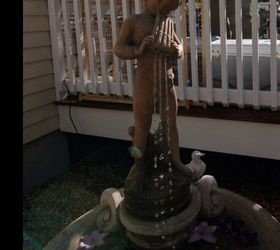 i need help reviving my fountain, Here is a photo