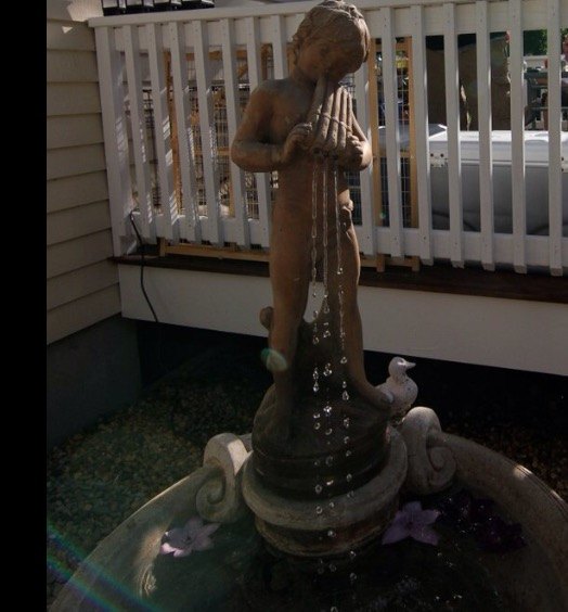 i need help reviving my fountain, Here is a photo