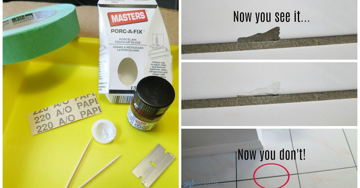 Got Chipped Floor Tile? Try This Fix! Hometalk