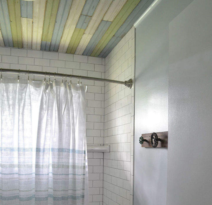 30 creative ceiling ideas that will transform any room, Paint planks of beadboard and nail them up