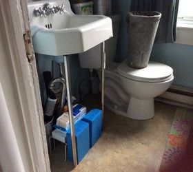 fix ugly bathroom sink