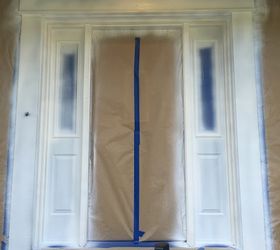 how to update your build grade door, curb appeal, diy, doors, home improvement, how to, painting