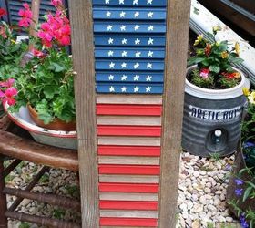 s the 15 most amazing flags on the internet aren t actually flags at all, patriotic decor ideas, seasonal holiday decor, Red White and Blue Shutter Stunners