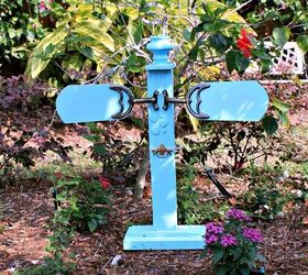 how to make a garden angel from a dryer clamp, crafts, gardening, how to, outdoor furniture, repurposing upcycling