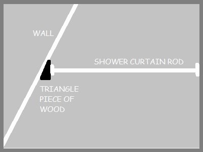 How Can I Hang A Shower Curtain In A Bathroom With A