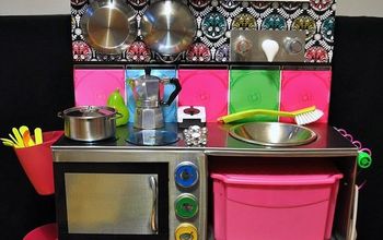 Upcycled Play Kitchen